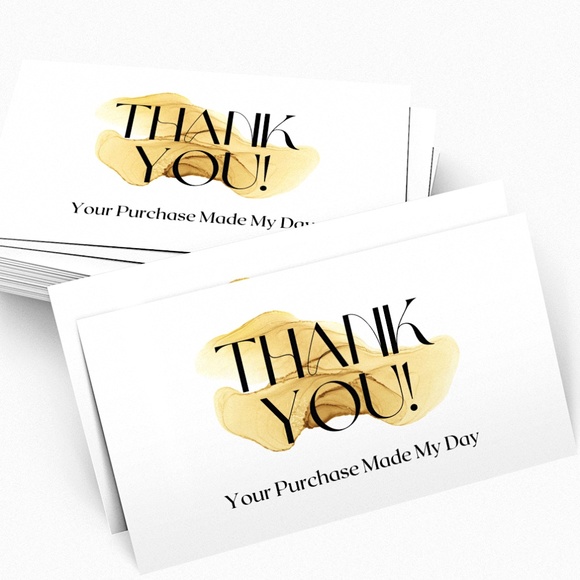 Minimalist Thank You Card - Picture 1 of 3